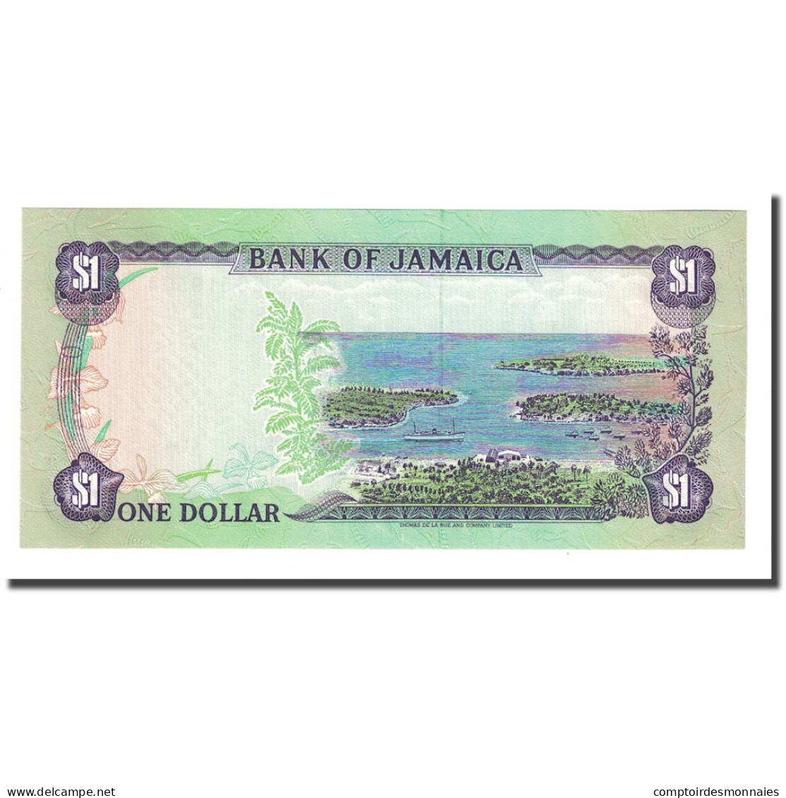 Billet, Jamaica, 1 Dollar, 1990-01-01, KM:68Ad, NEUF - Jamaica