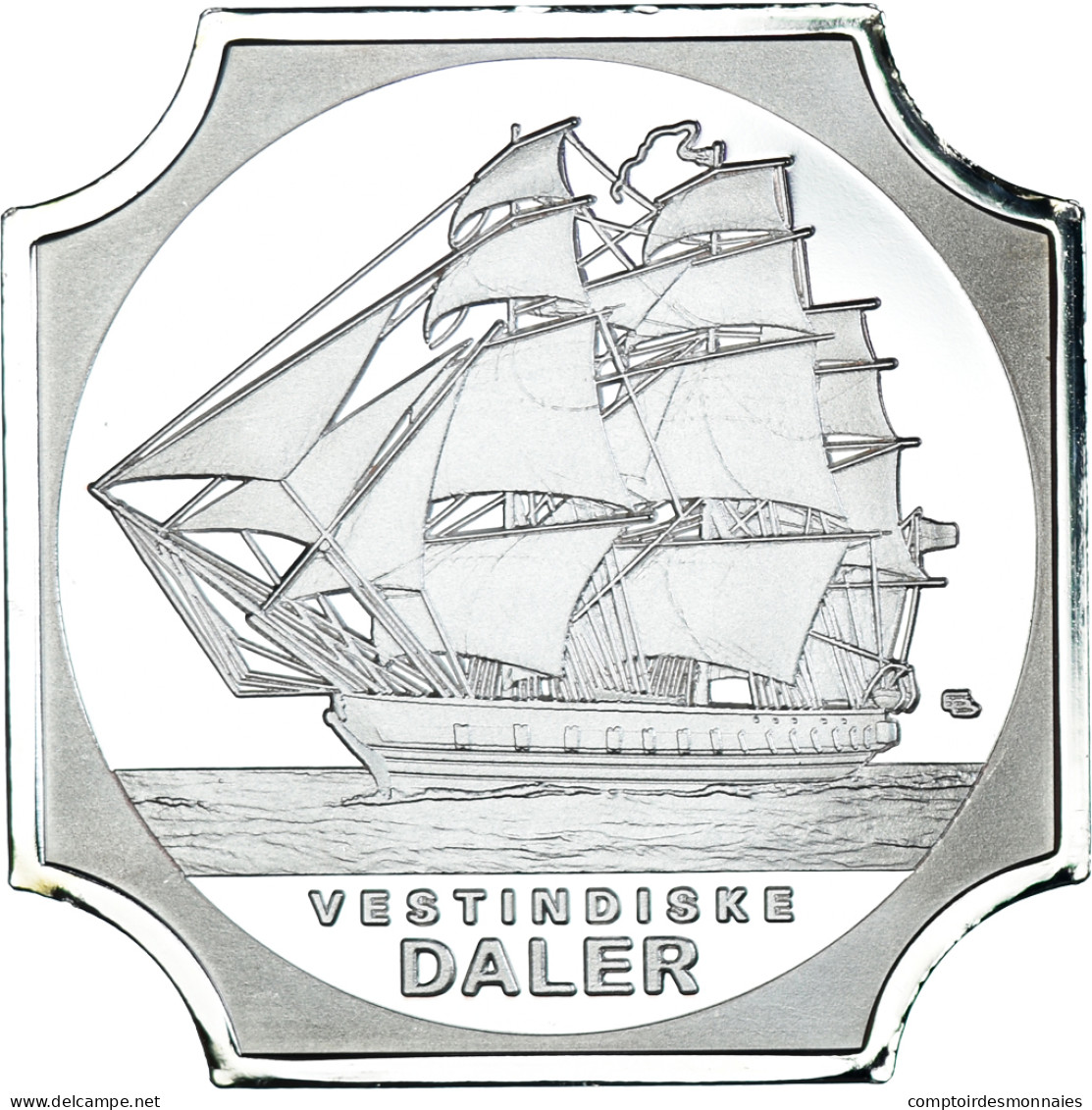 Monnaie, États-Unis, 1 Daler, 2021, Water Island.VESTINDISKE DALER.BE, FDC - Gedenkmünzen