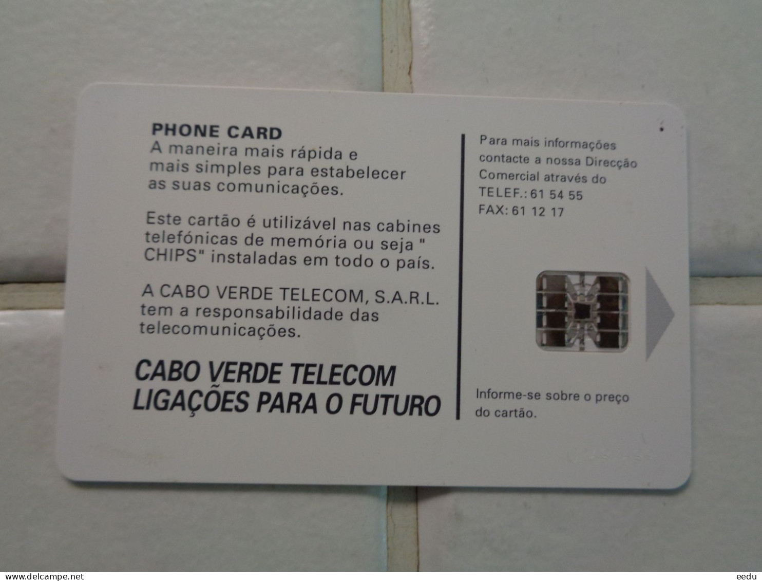 Cape Verde Phonecard - Cape Verde