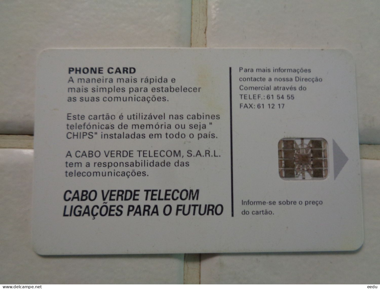 Cape Verde Phonecard - Kapverden