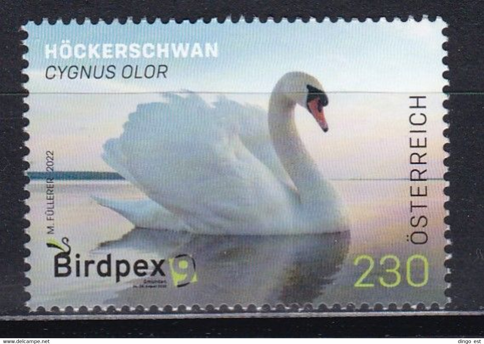 Austria, Fauna, Birds, Birdpex MNH / 2022 - Swans