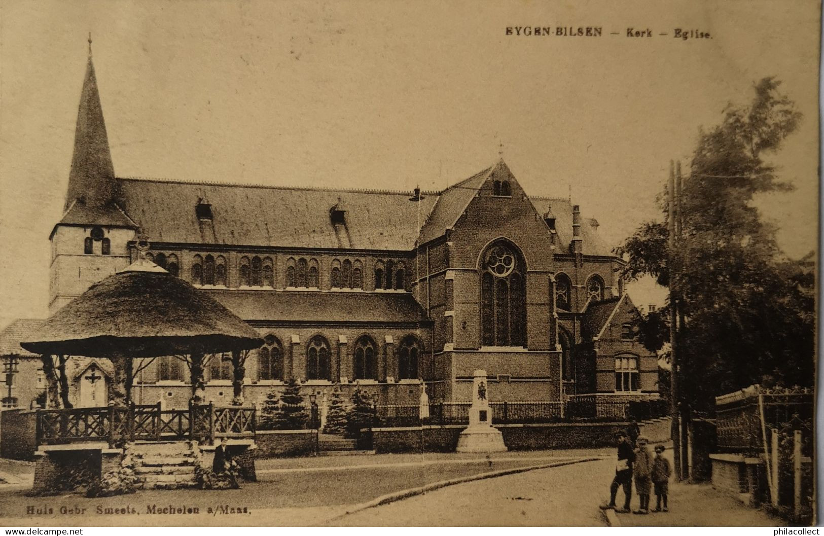 Eygen - Bilsen (Bilzen) Kerk - Eglise 1924 - Bilzen