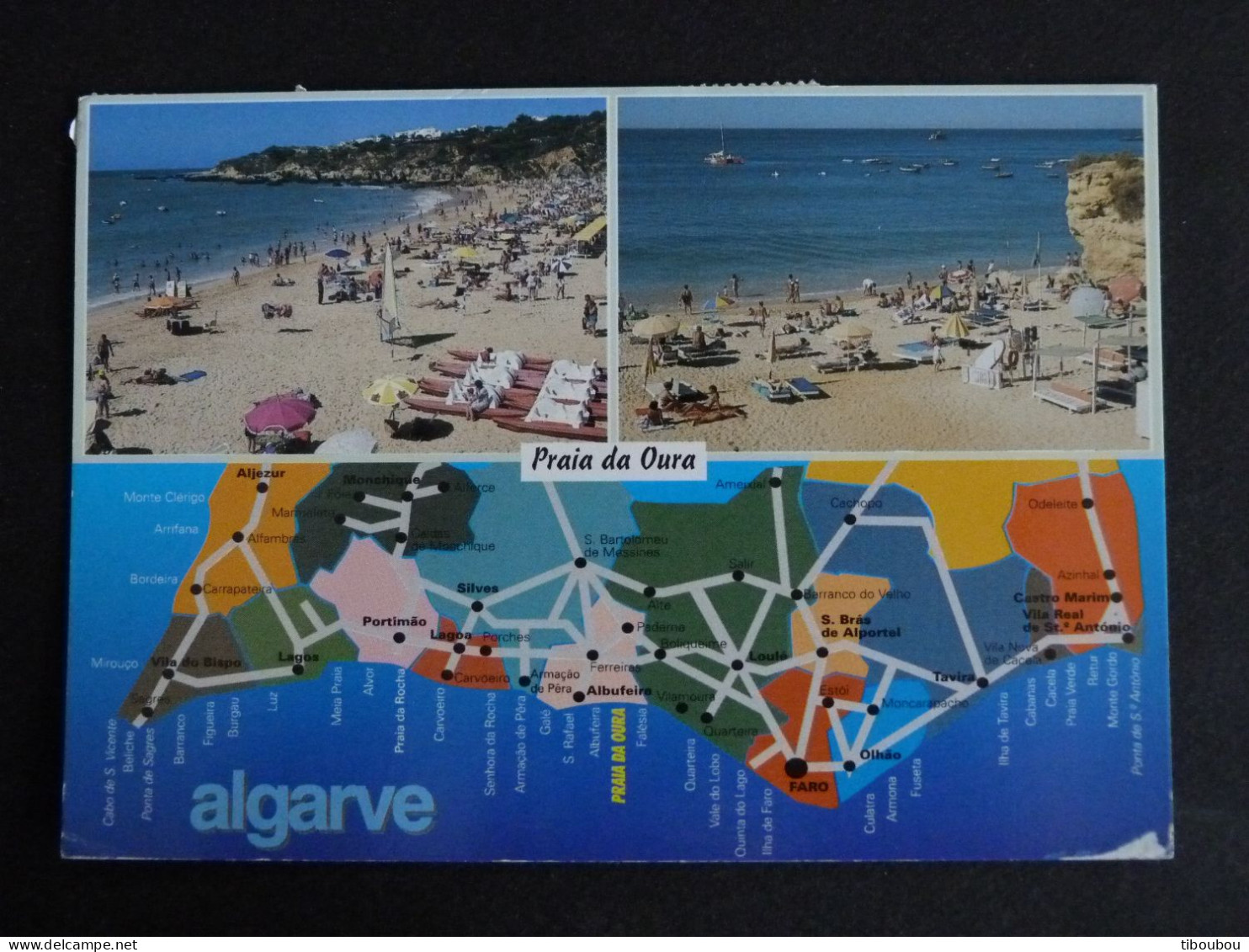 PORTUGAL AVEC YT 2621 3046 ACORES 536 PIVERT OISEAU BIRD VOGEL / MASQUE CARNAVAL / BOUVREUIL - PRAIA DA OURA ALGARVE - Covers & Documents