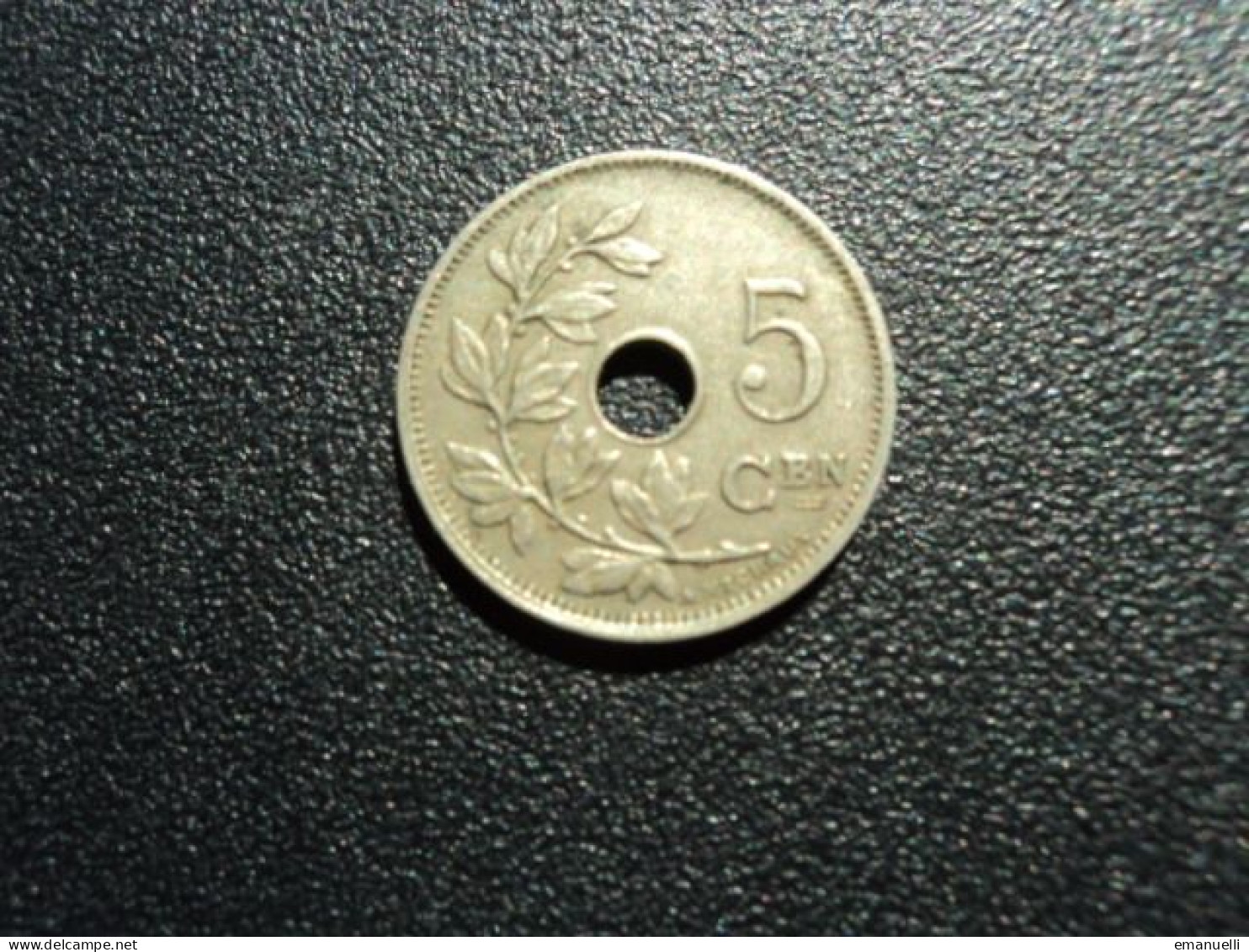 BELGIQUE : 5 CENTIMES   1914   KM 67     TTB - 5 Cents