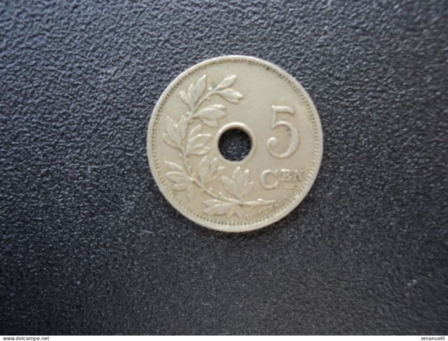 BELGIQUE : 5 CENTIMES   1914   KM 67     TTB - 5 Cents