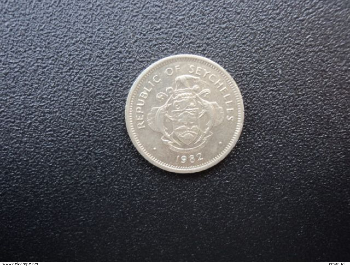 SEYCHELLES : 25 CENTS   1982   KM 49.1      SUP - Seychellen