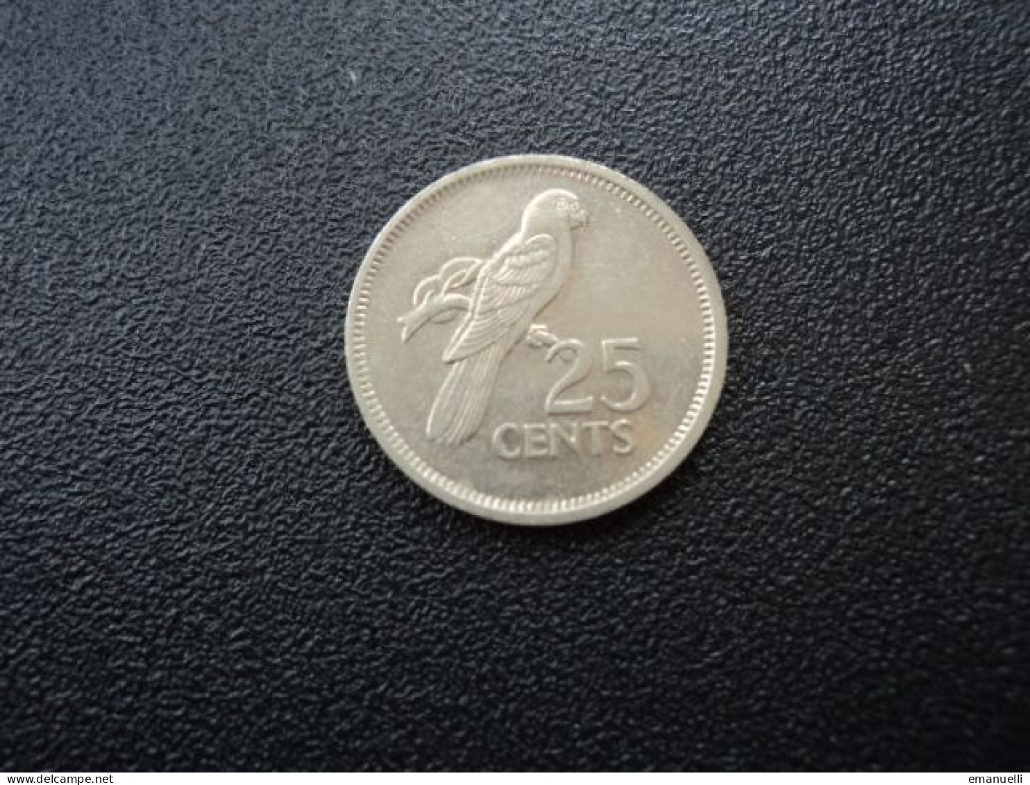 SEYCHELLES : 25 CENTS   1982   KM 49.1      SUP - Seychelles