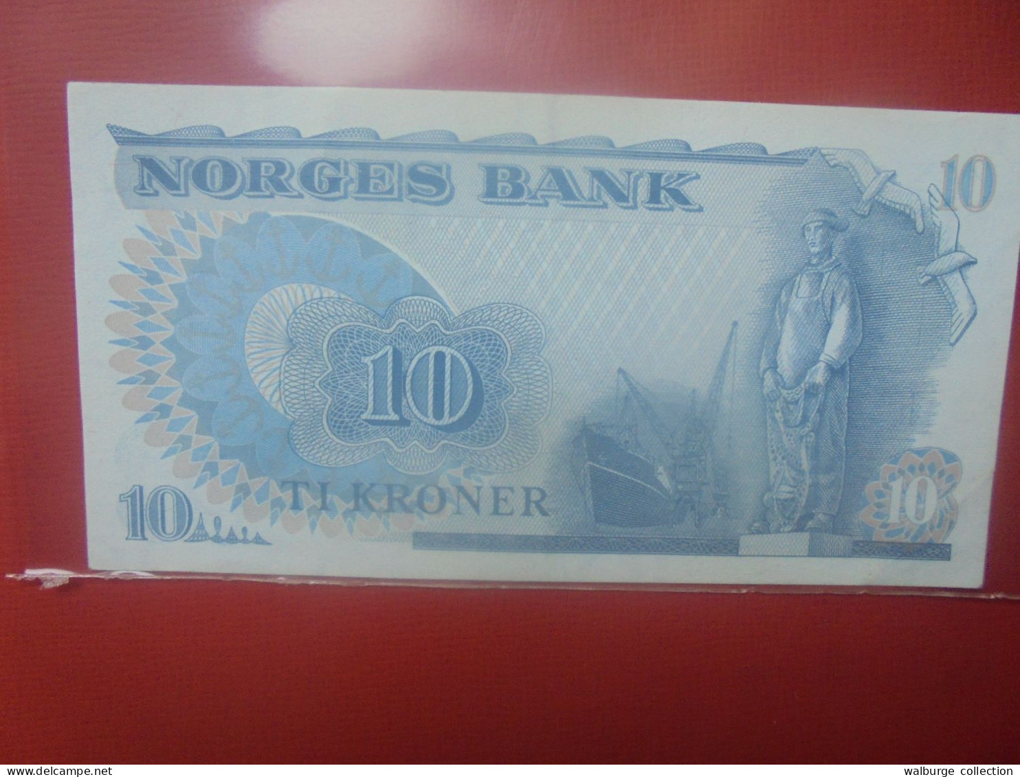 NORVEGE 10 KRONER 1983 Circuler (B.29) - Norvège