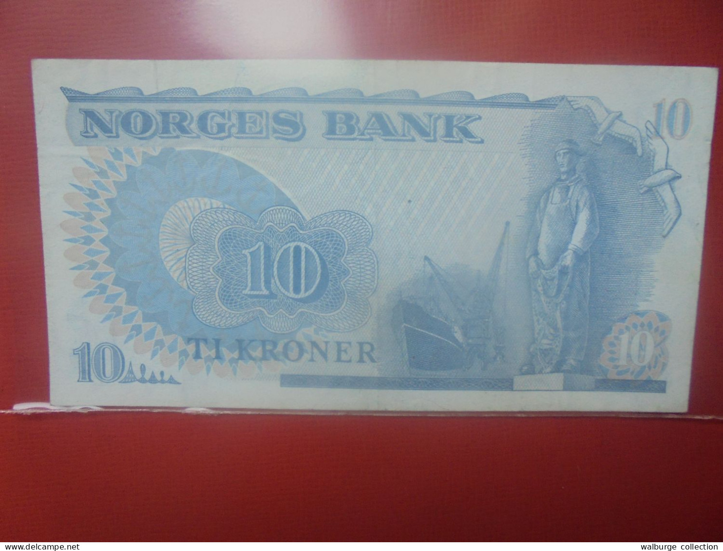 NORVEGE 10 KRONER 1984 Circuler (B.29) - Norway