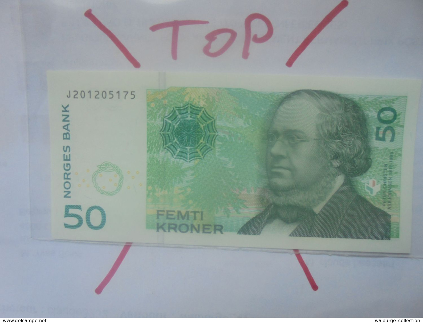 NORVEGE 50 KRONER 2015 Neuf (B.29) - Norway