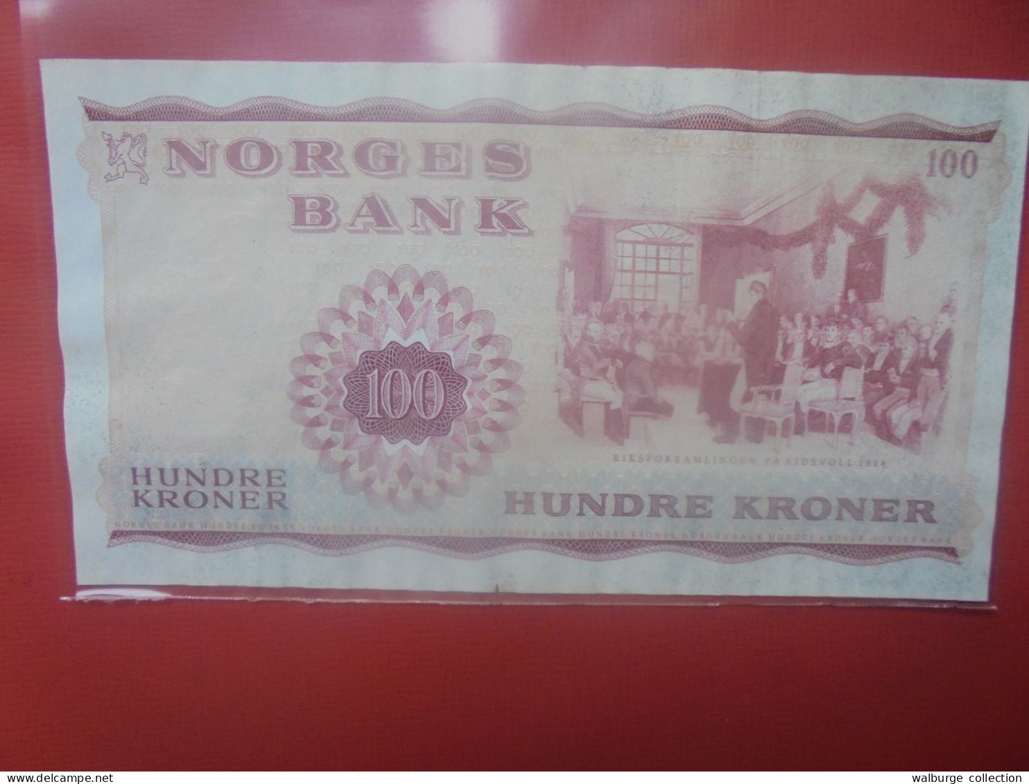 NORVEGE 100 KRONER 1968 Circuler (B.29) - Norway