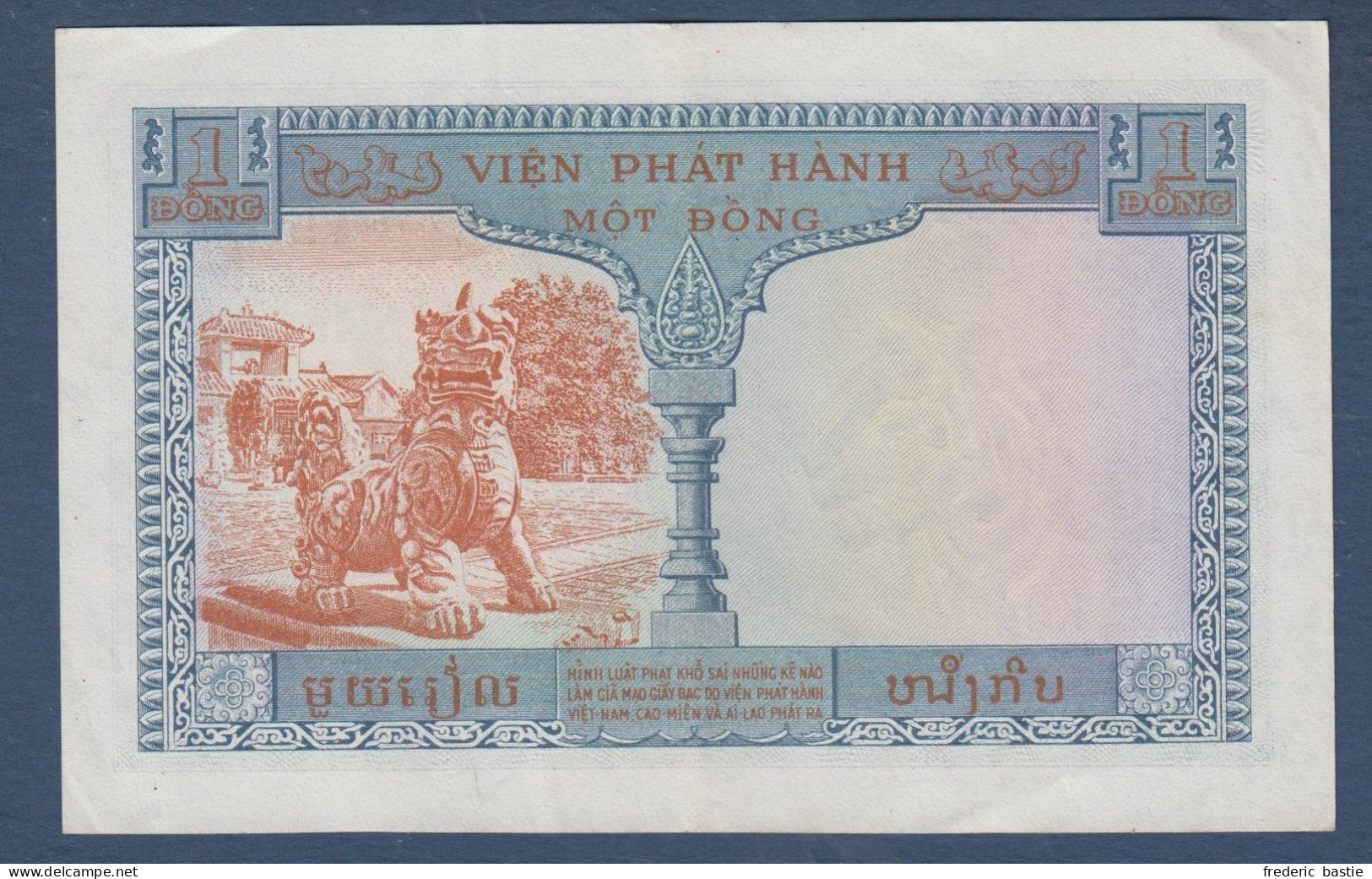 INDOCHINE - VIET NAM - Billet De 1 Piastre - Indochina