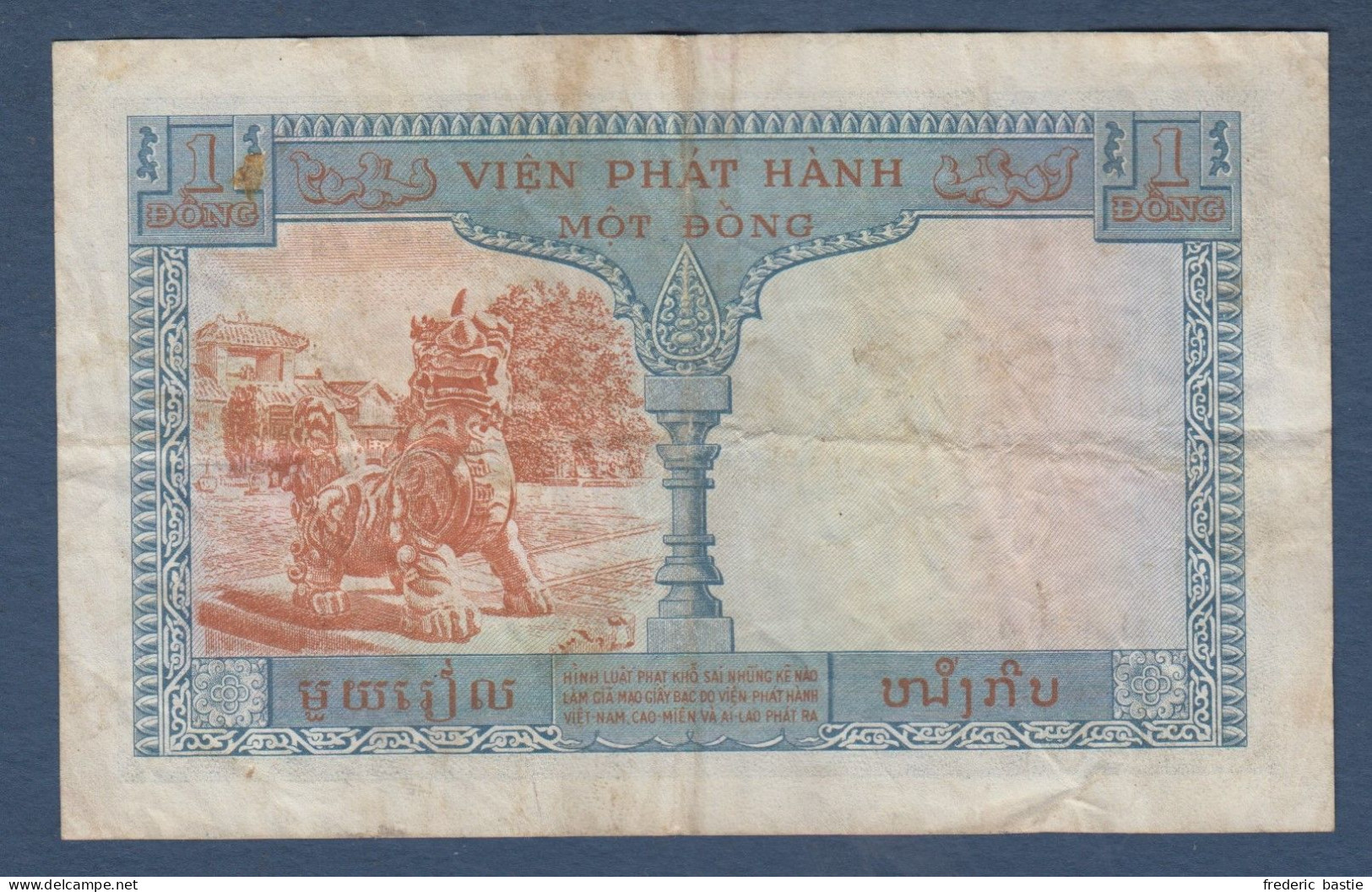 INDOCHINE - VIET NAM - Billet De 1 Piastre - Indochine