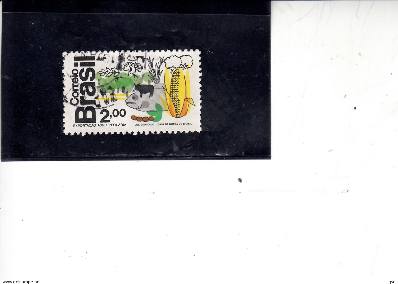 BRASILE  1973 - Yvert  1021° -  Uomo E Terra - Used Stamps