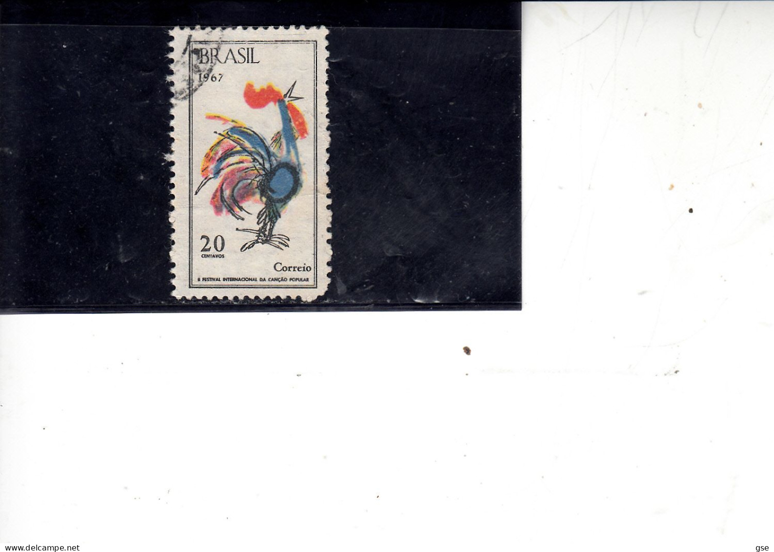 BRASILE  1967 - Yvert  835° -  Festival - Used Stamps