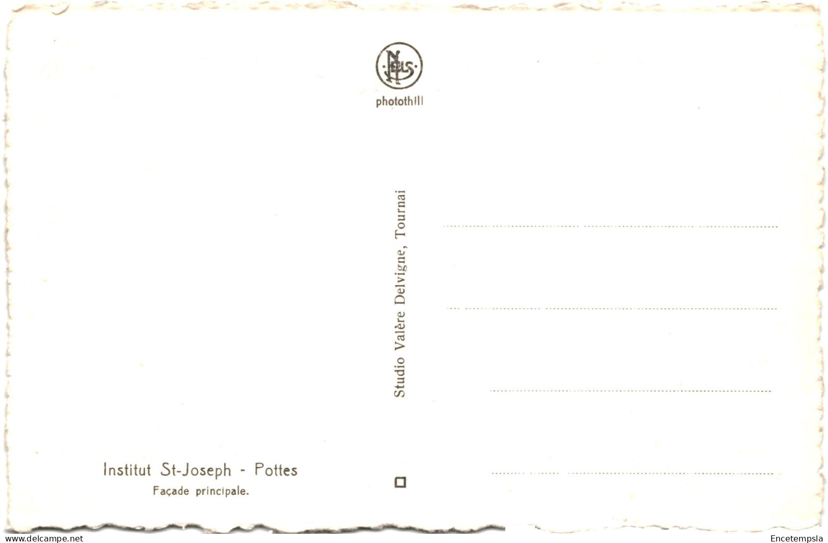 CPA - Carte Postale - Belgique Pottes Institut Saint Joseph  Façade Principale  VM68309 - Doornik