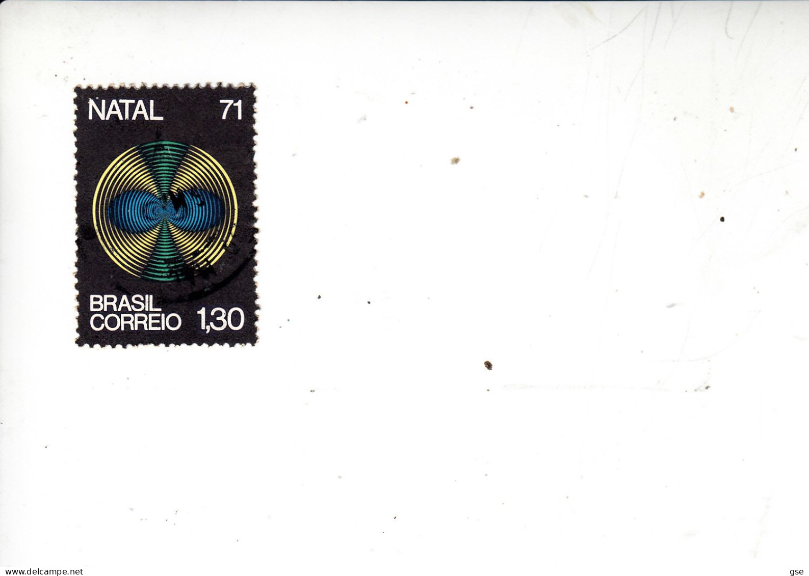 BRASILE  1971 - Yvert  976 - Natal - Used Stamps