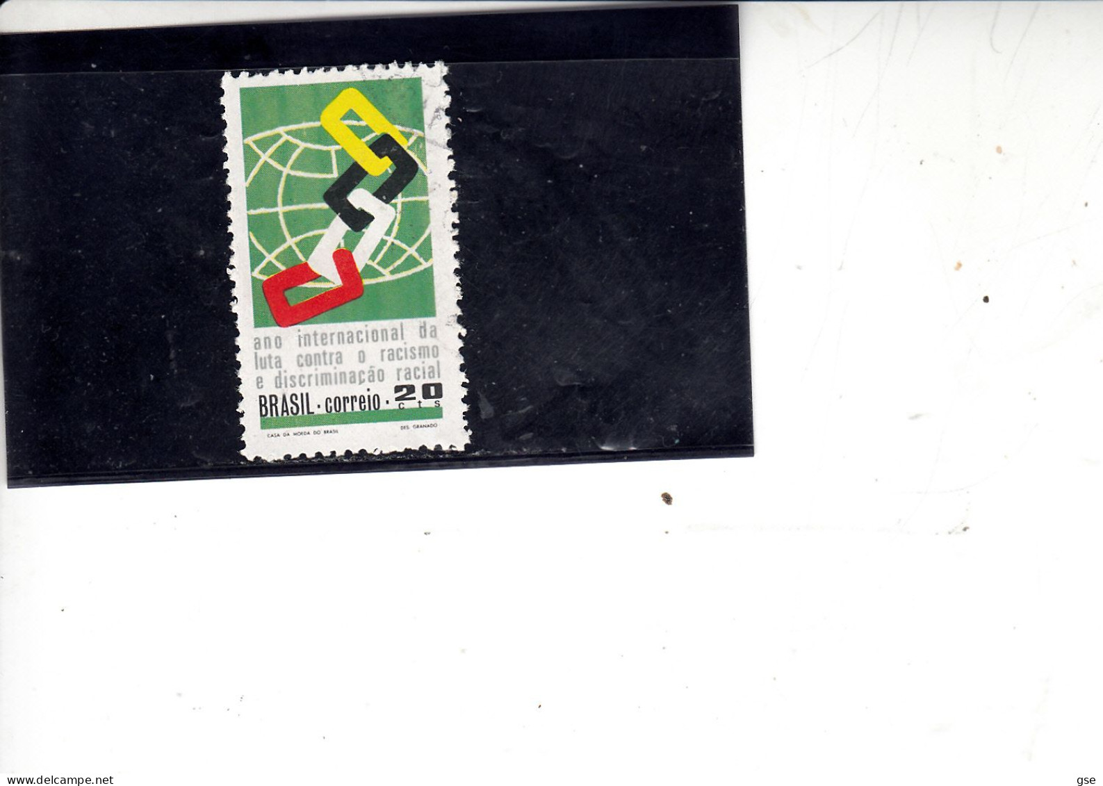 BRASILE  1971 - Yvert  949° - Razzismo - Used Stamps