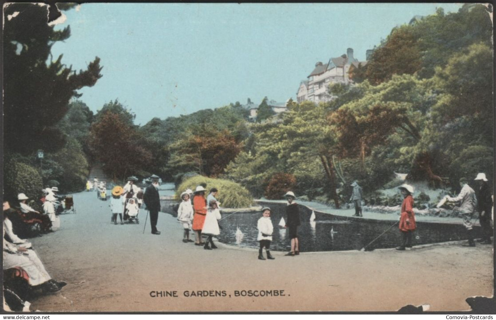 Chine Gardens, Boscombe, Hampshire, C.1905-10 - ETW Dennis Postcard - Bournemouth (bis 1972)
