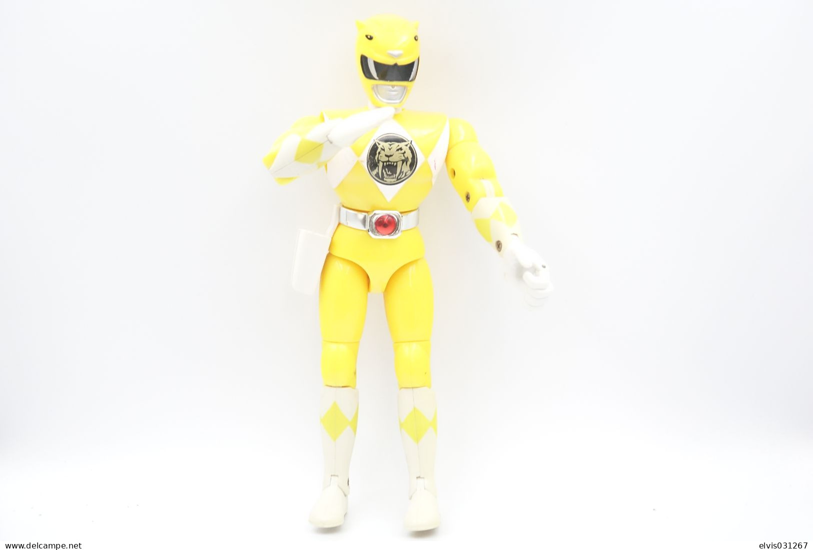 Vintage ACTION FIGURE POWER RANGERS: YELLOW RANGER CHOP ACTION - Ranger - Original Bandai 1994 - GI JOE - Action Man