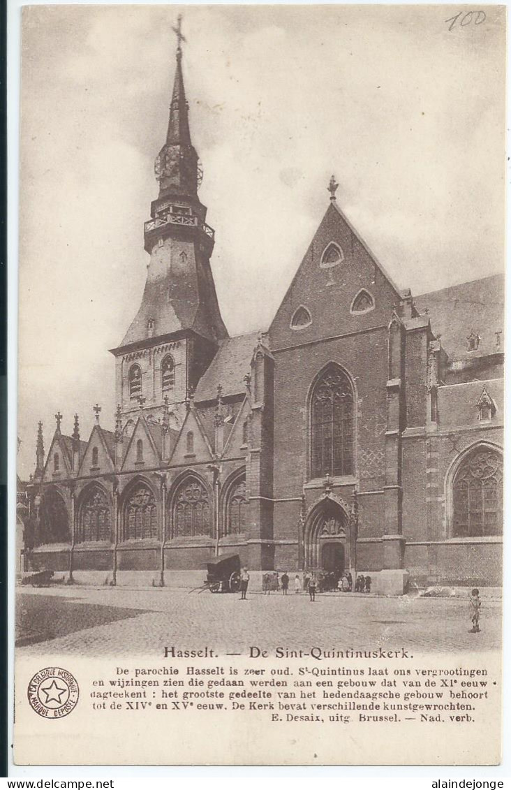 Hasselt - De St-Quintinuskerk  - Hasselt