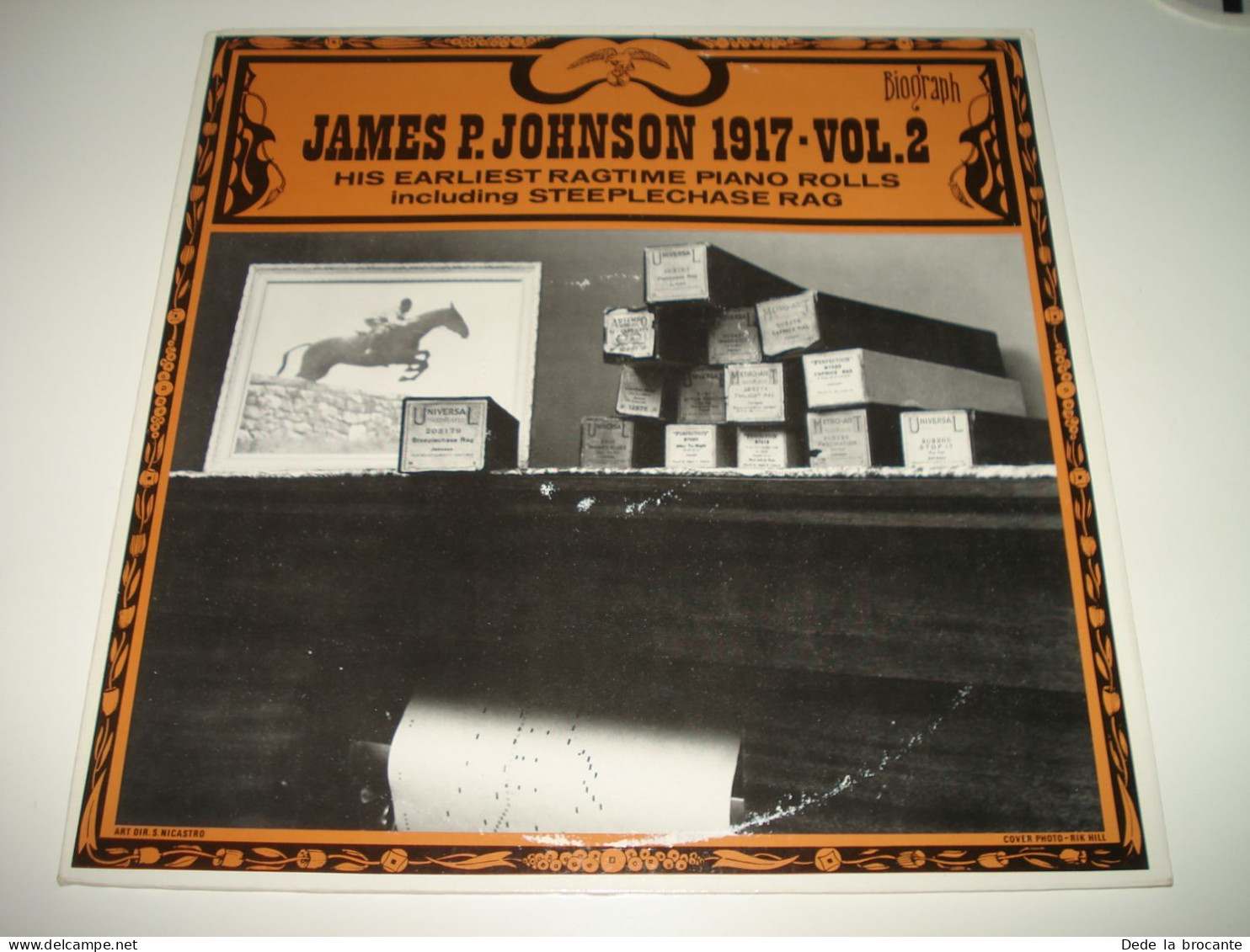 B6 / James P.Johnson 1917 Vol 2 - LP - Biograph - 9283 110 - Neth 1974 - M/N.M - Jazz