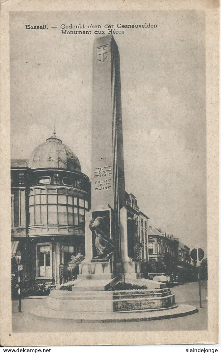 Hasselt - Gedenteeken Der Gesneuvelden - Monument Aux Héros  - Hasselt