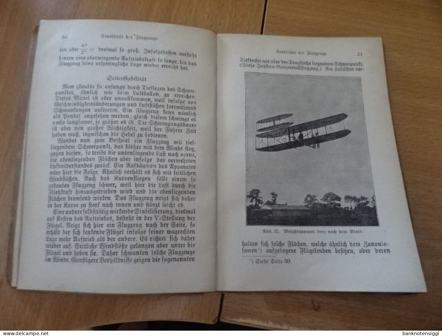 Buch "Der Junge Flugzeugbauer" mit 104 Abbildungen.O.D.