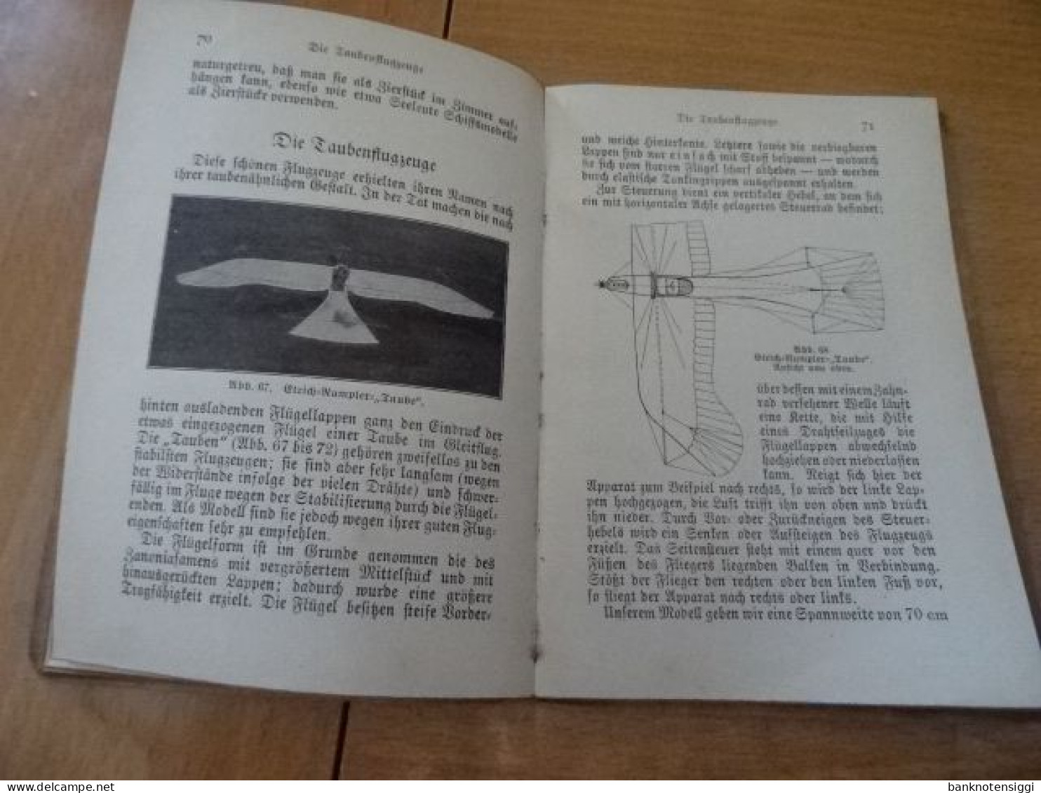 Buch "Der Junge Flugzeugbauer" mit 104 Abbildungen.O.D.