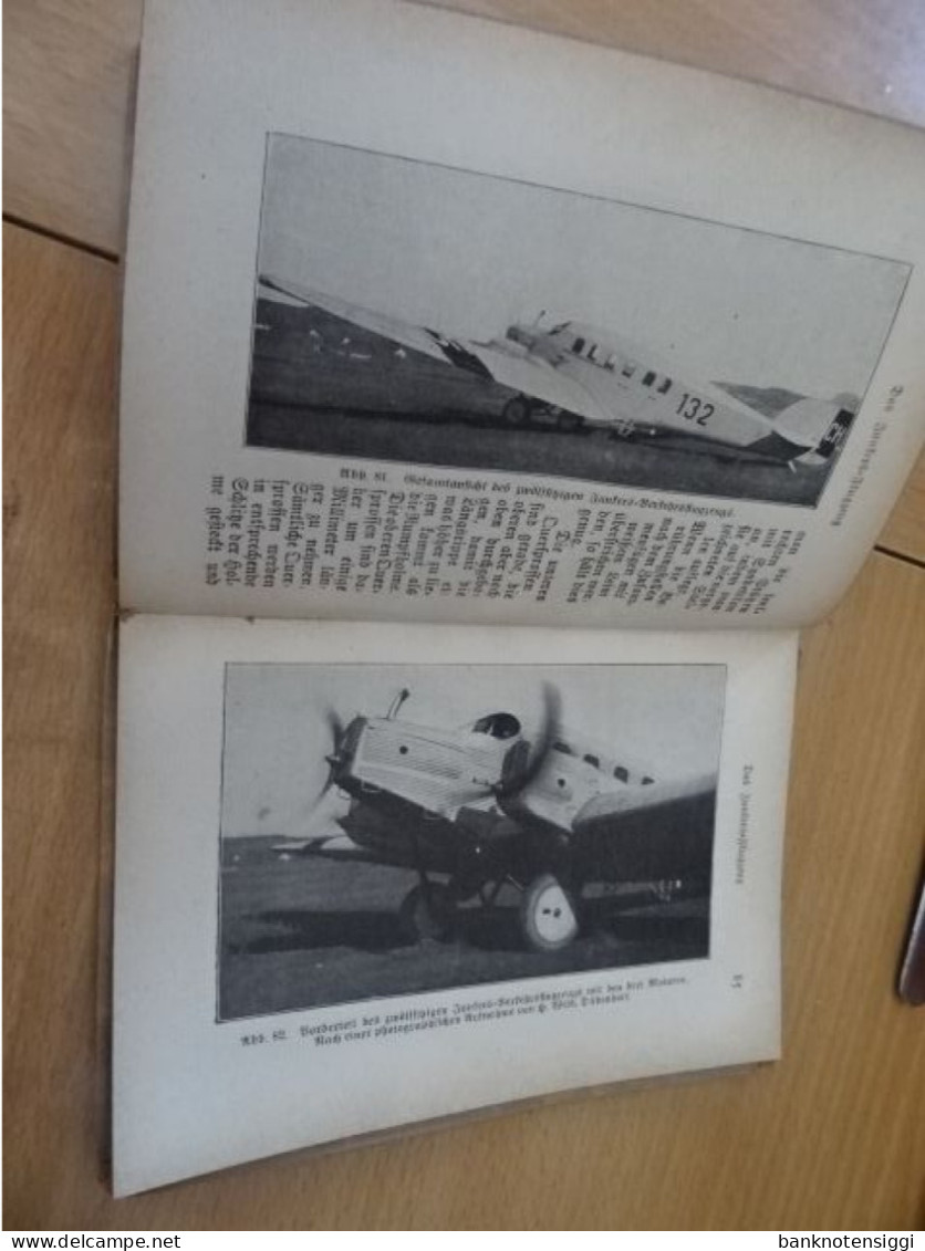 Buch "Der Junge Flugzeugbauer" mit 104 Abbildungen.O.D.