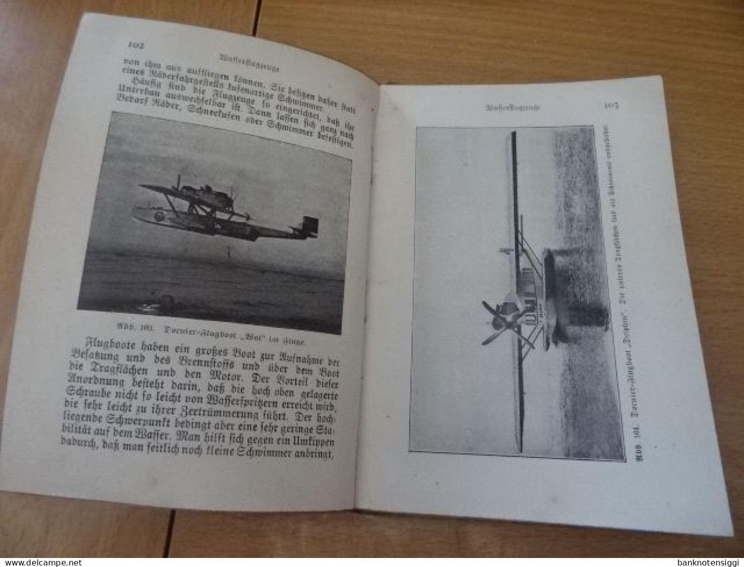 Buch "Der Junge Flugzeugbauer" mit 104 Abbildungen.O.D.