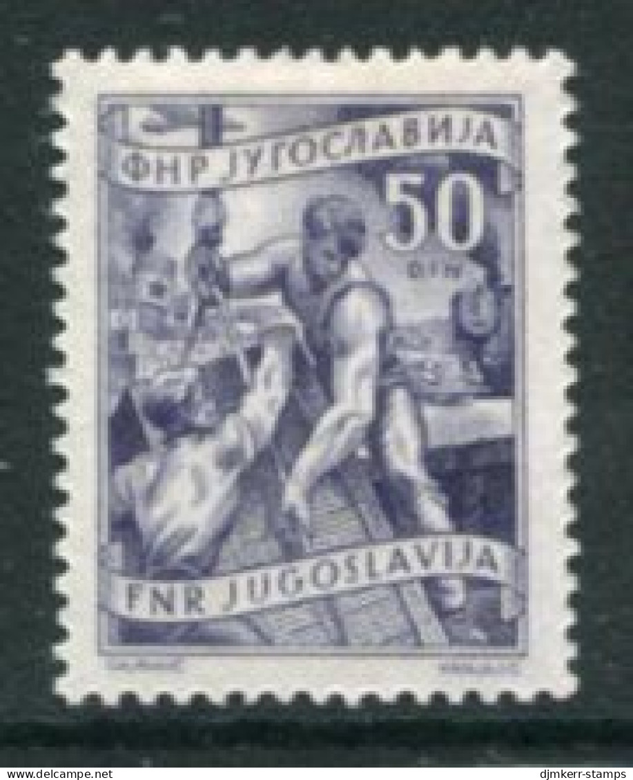 YUGOSLAVIA 1950 Occupations Definitive 50 D. LHM / *.  Michel 639 - Ongebruikt