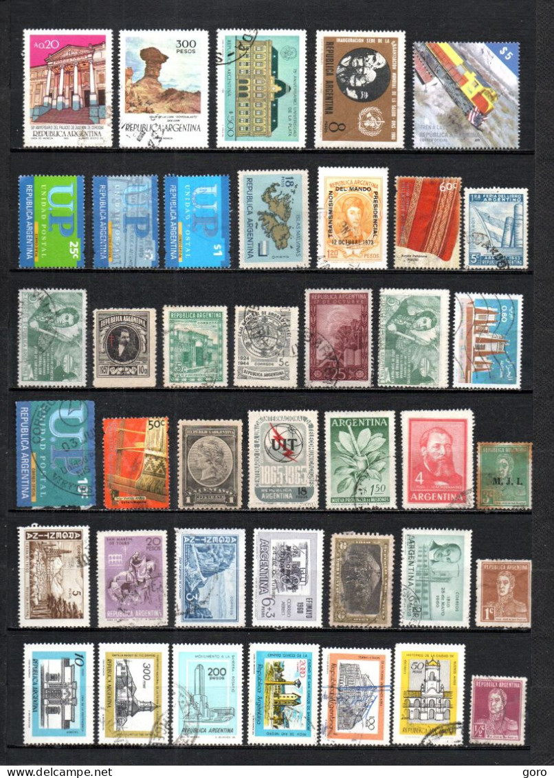 Argentina   Lote   Nº    35 .-    40    Sellos - Collections, Lots & Series