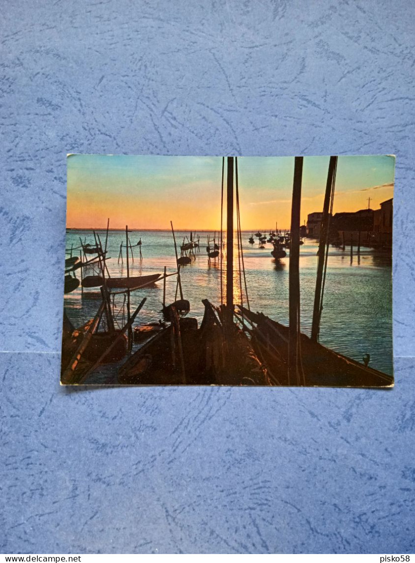 Italia-chioggia-tramonto Sulla Laguna-fg-1964 - Chioggia