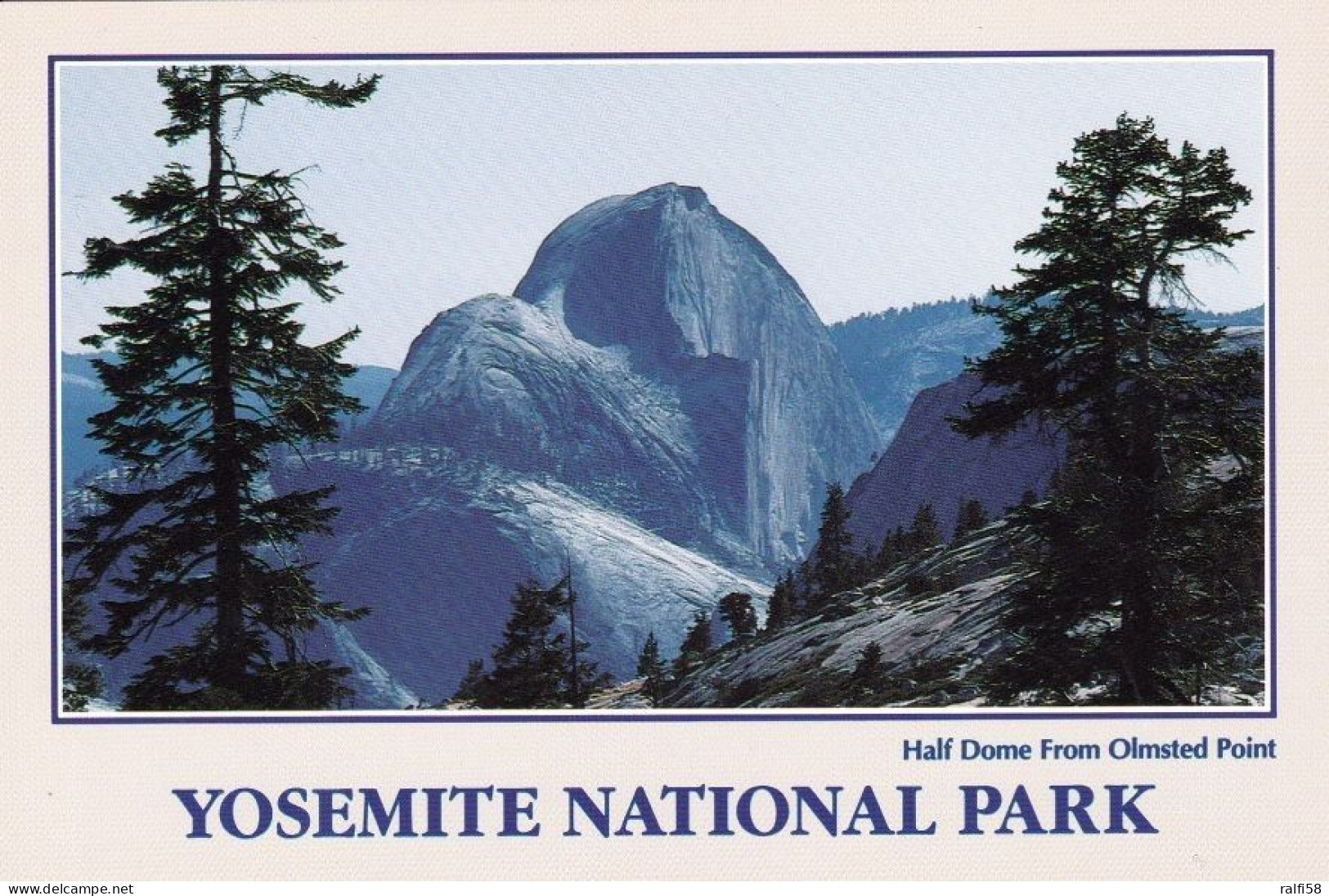 3 AK USA * Half Dome, Three Brothers Und Yosemite Falls Im Yosemite National Park UNESCO Weltnaturerbe * - Yosemite