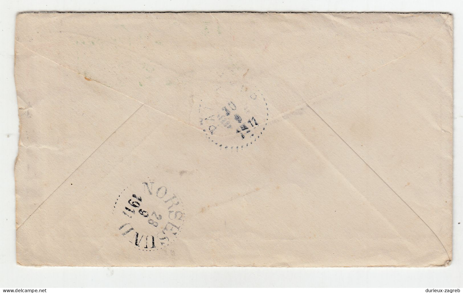 US Postal Stationery Letter Cover Posted 1911 Glendive, Montana To Sweden B230701 - 1901-20