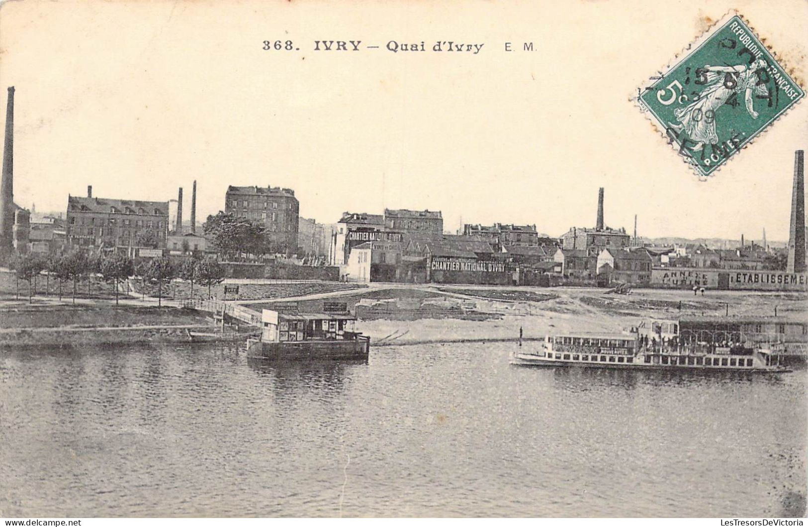 FRANCE - 94 - Ivry - Quai D'Ivry - Carte Postale Ancienne - Ivry Sur Seine