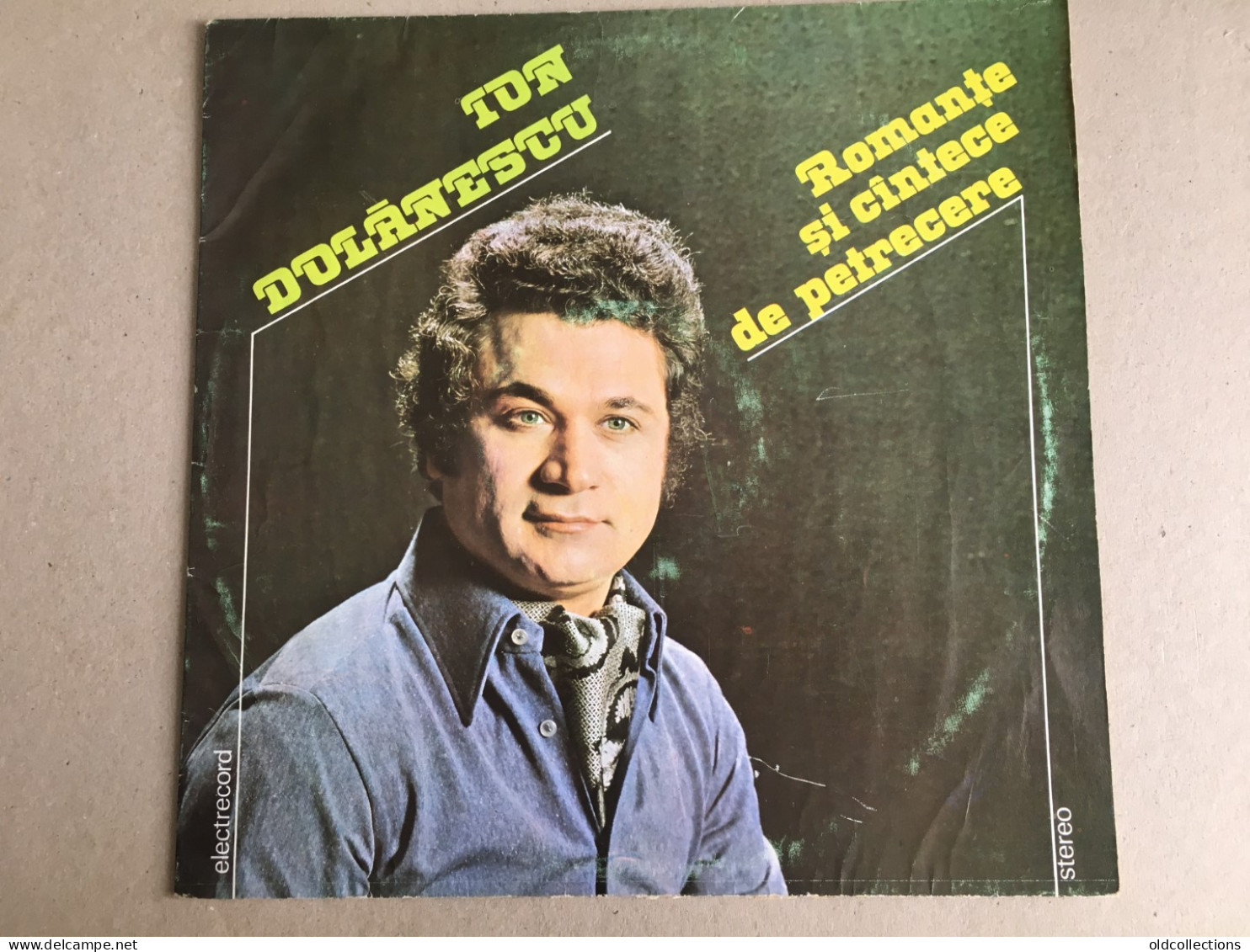 Schallplatte Vinyl Record Disque Vinyle LP Record - Romania Ion Dolanescu Folk Music - Musiche Del Mondo