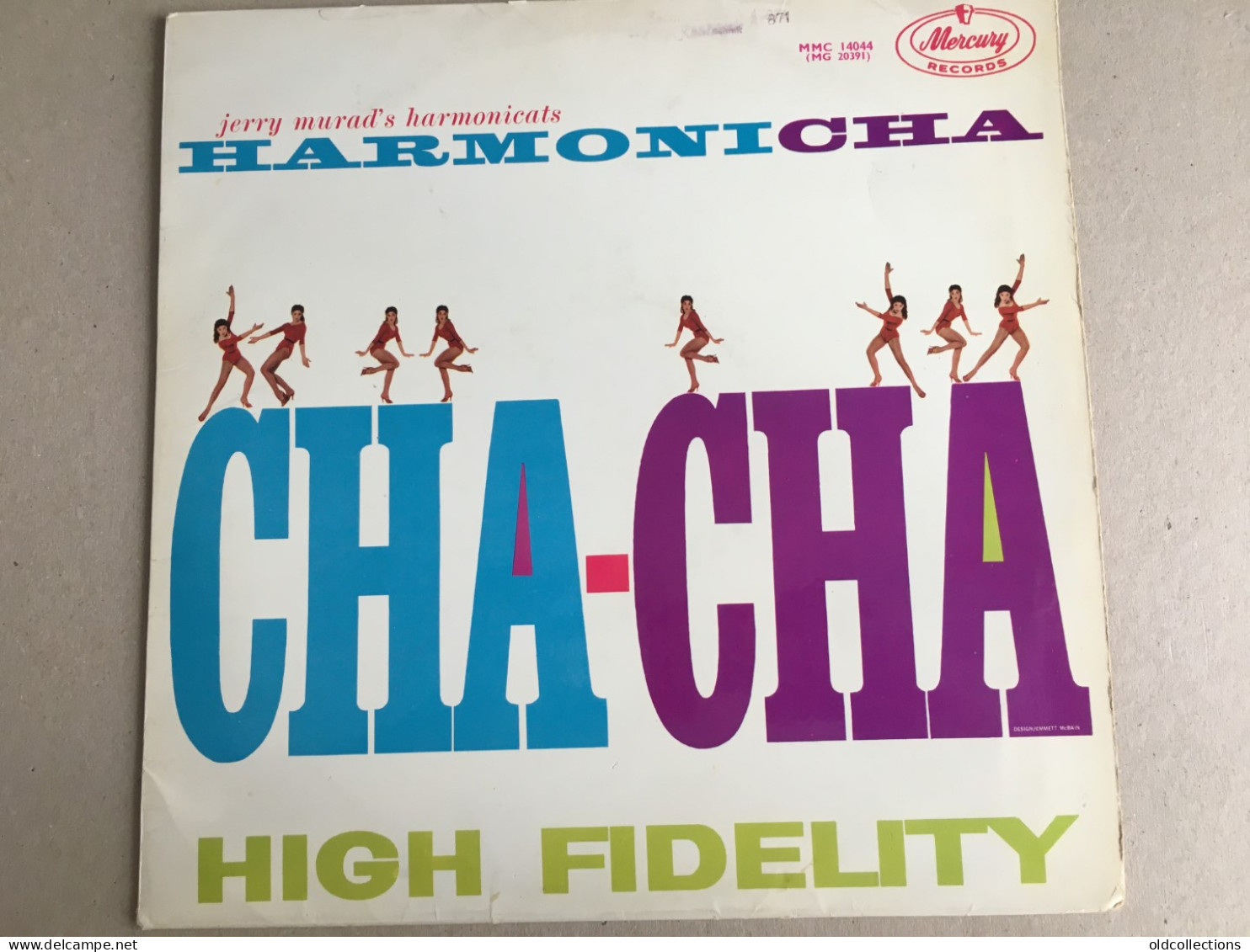 Schallplatte Vinyl Record Disque Vinyle LP Record - Jerry Murad Harmonicha Cha Cha High Fidelity - Wereldmuziek