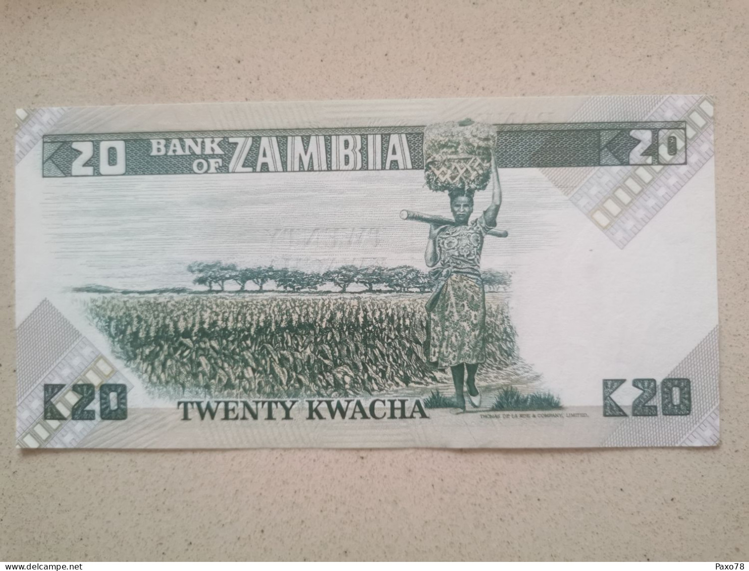 Zambia, 20 Kwacha - Zambie