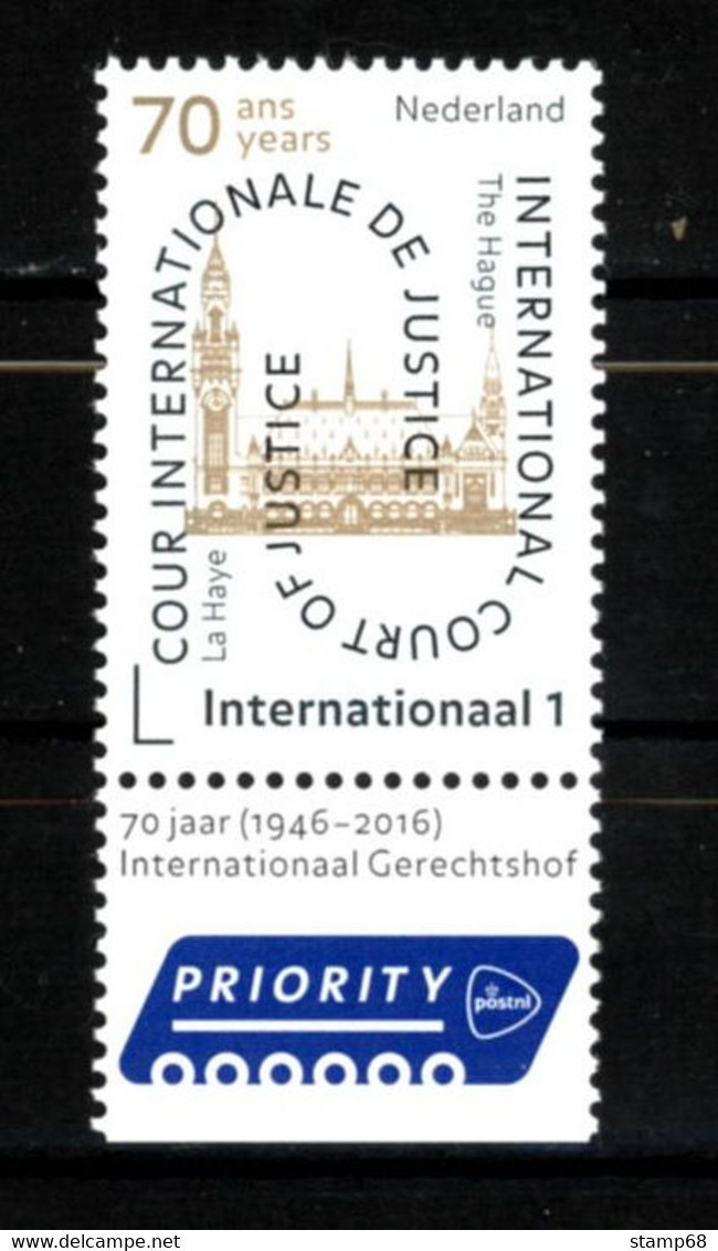 Nederland NVPH D64 Cour De Justice 2016 MNH Postfris - Servizio