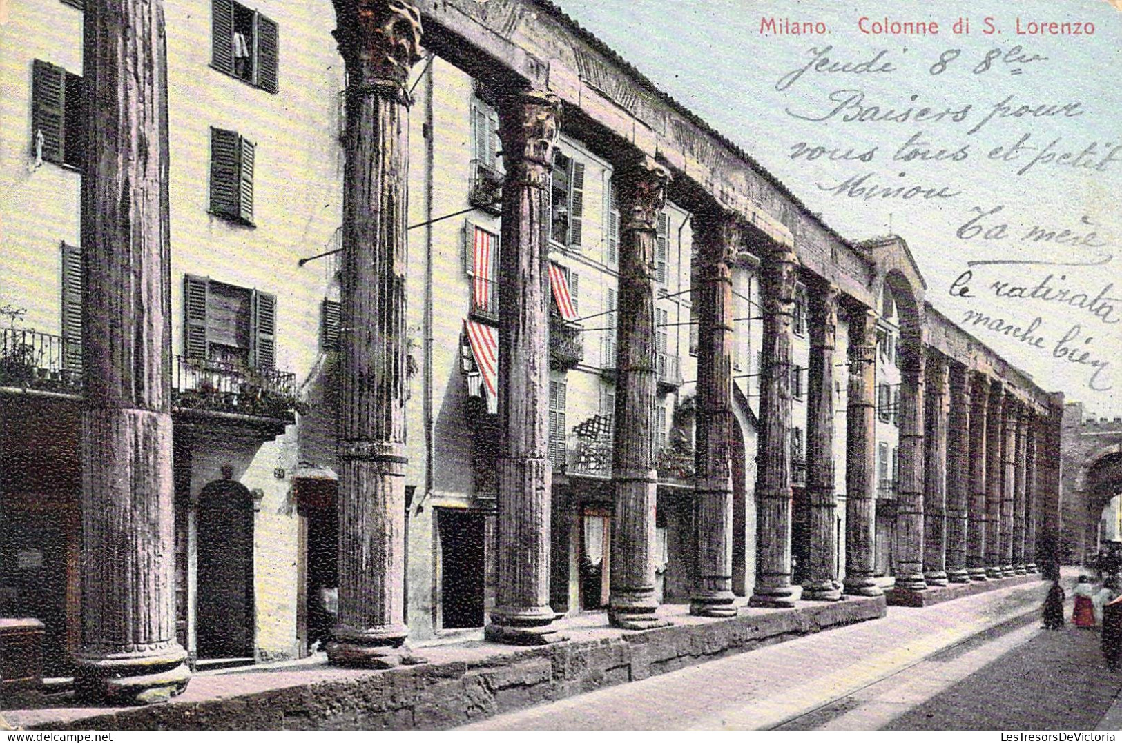 ITALIE - Milano - Colonne Di S. Lorenzo - Carte Postale Ancienne - Milano