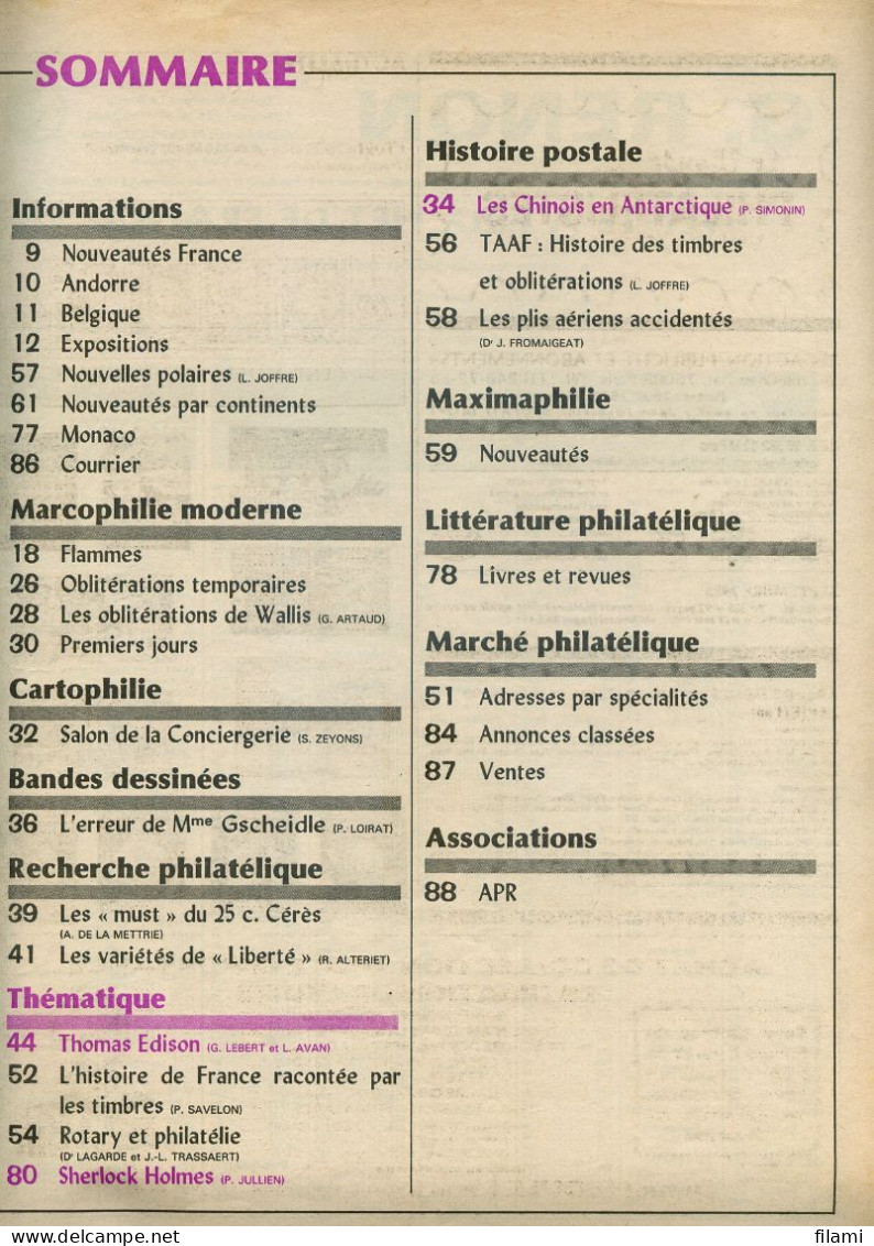 Le Monde Des Philatélistes N.389,conciergerie,Antarctique Chine,Cérès 25c,Liberté Gandon Varieté,plis Accidentés - Francés (desde 1941)