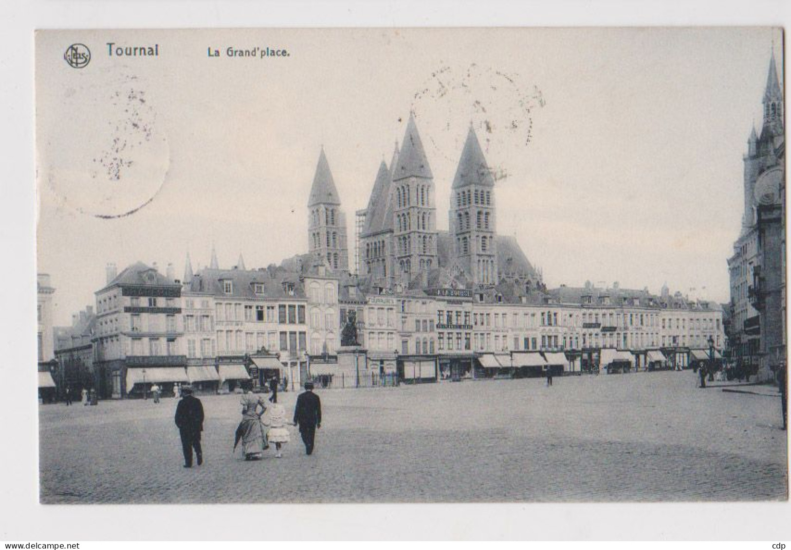 Cpa Tournai  1908 - Doornik