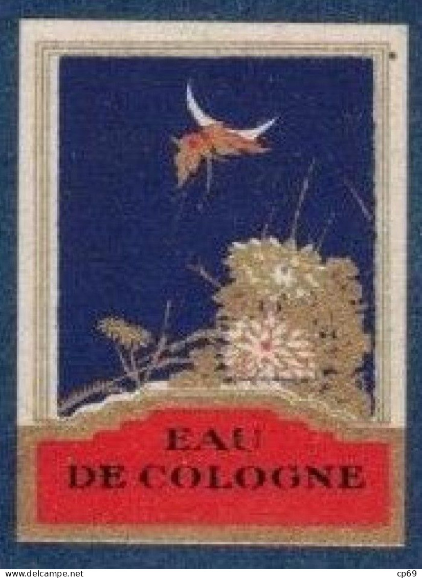 Etiquette Parfum Eau De Cologne 2,2 Cm X 3 Cm En Superbe.Etat - Labels