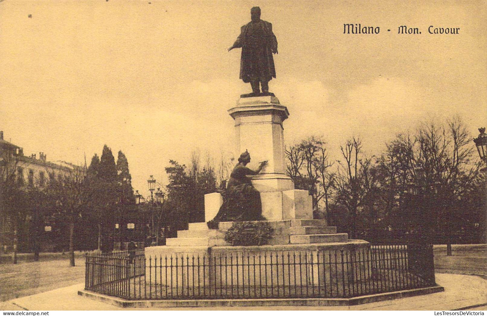 ITALIE - Milano - Mon. Cavour - Carte Postale Ancienne - Milano