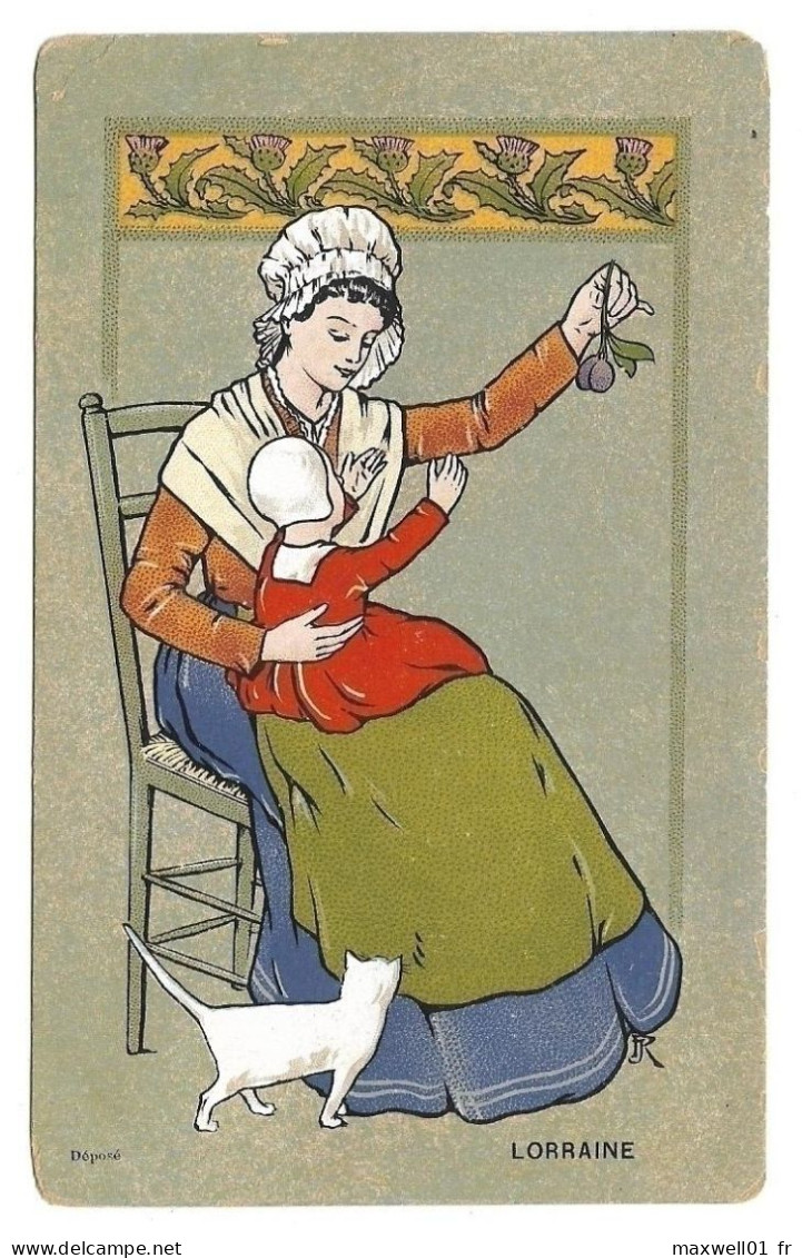 L2 - Carte Postale Illustrateur - Lorraine - Lorraine