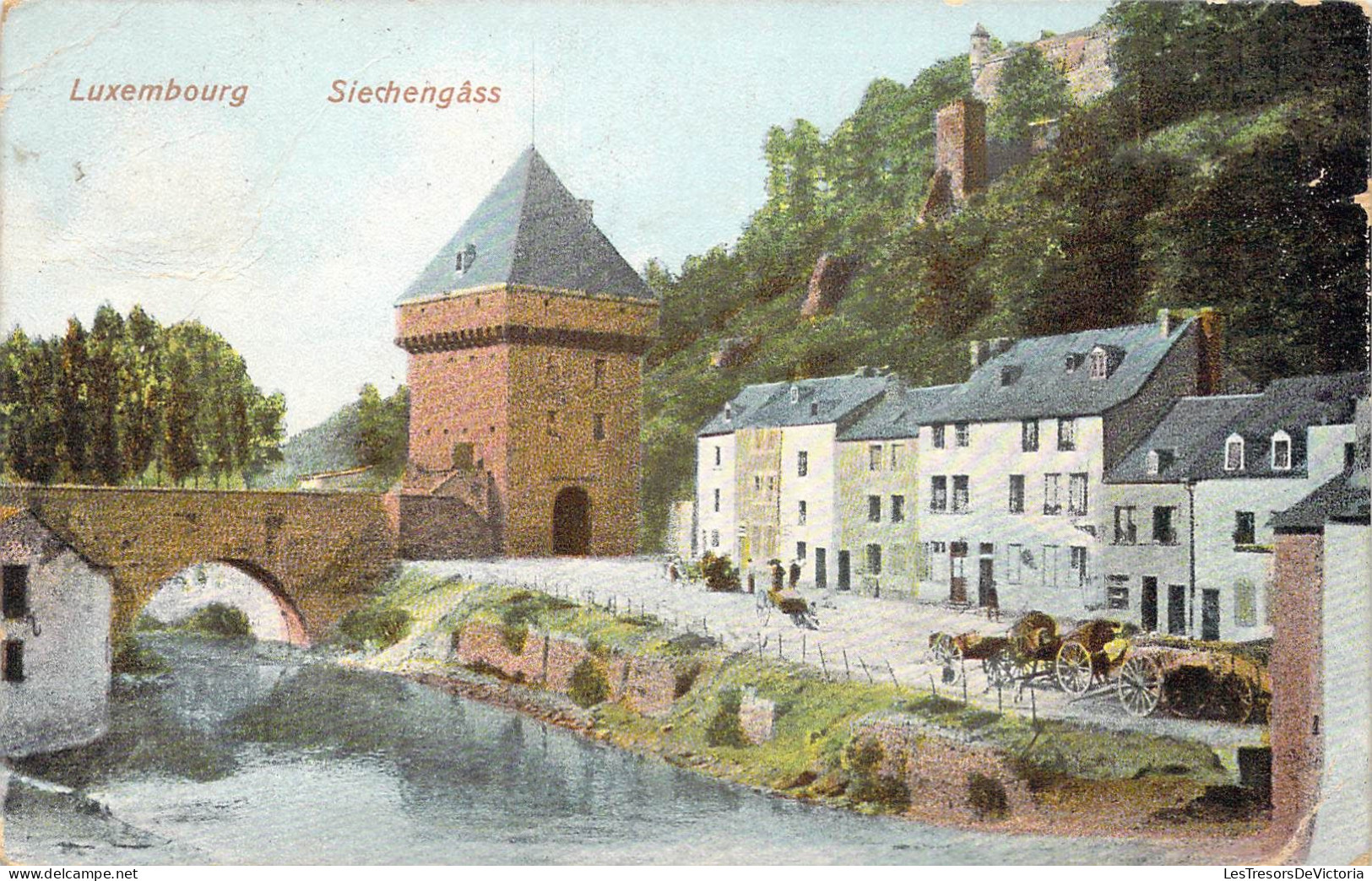 LUXEMBOURG - Siechengâss - Carte Postale Ancienne - Luxemburg - Town