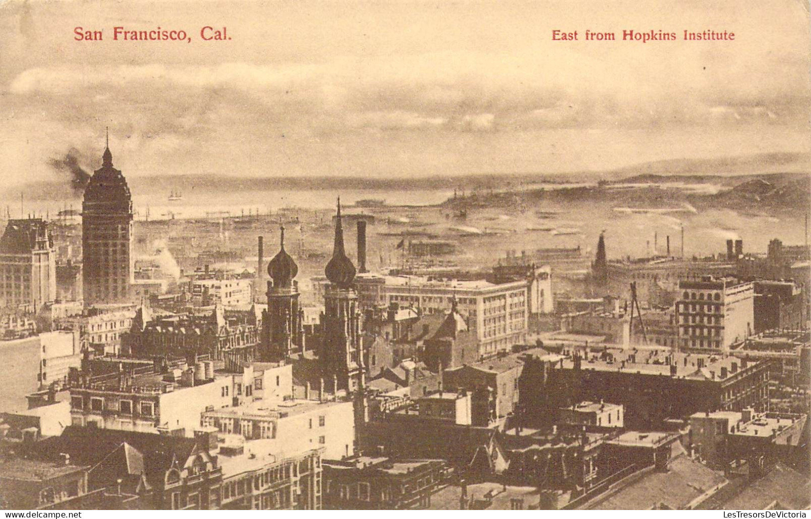 ETATS-UNIS - California - San Francisco - East From Hopkins Institute - Carte Postale Ancienne - San Francisco