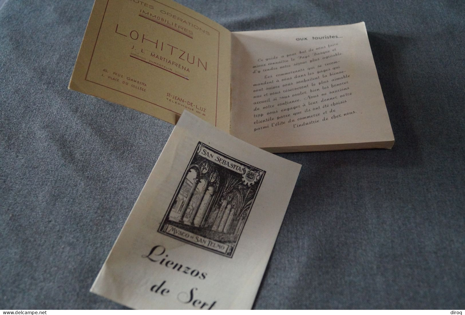 Côte Basque,1950,superbe Ancien Ouvrage Complet,162 Pages,16 Cm. Sur 15,5 Cm. - Zonder Classificatie